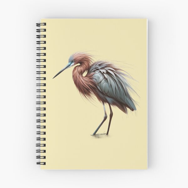 Item preview, Captivating Wading Reddish Egret Design designed and sold by SandbarTees.