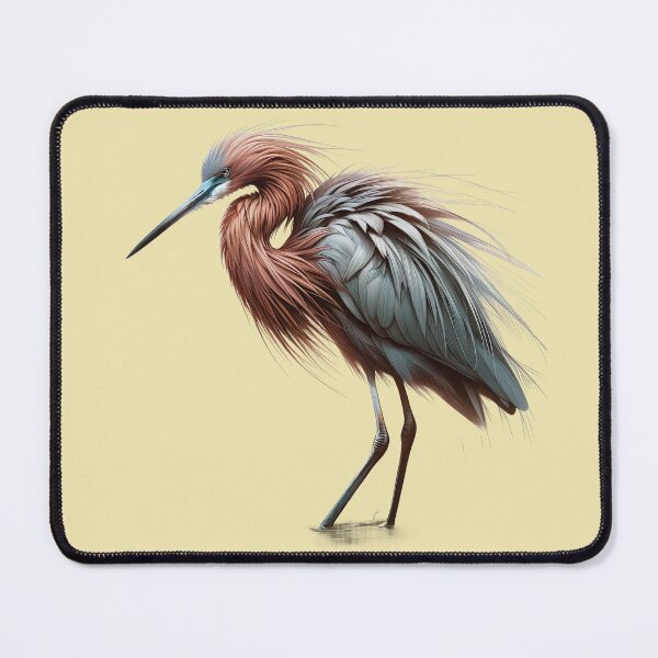 Item preview, Captivating Wading Reddish Egret Design designed and sold by SandbarTees.