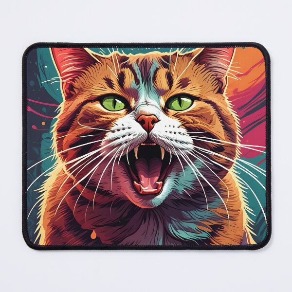 Item preview, Coughing Cat, Surprised Cat designed and sold by Travelcases.