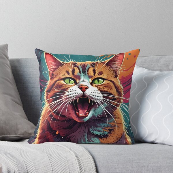 Item preview, Coughing Cat, Surprised Cat designed and sold by Travelcases.