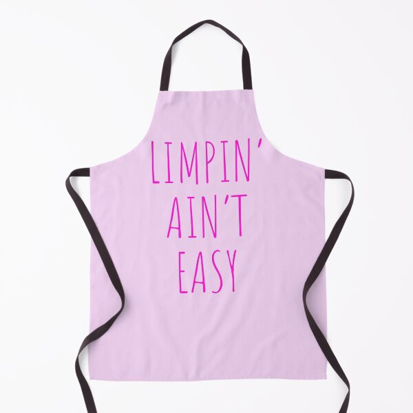 Item preview, Limpin Aint Easy - pink text - for a loved one recovering from surgery designed and sold by EmeraldeaArt.