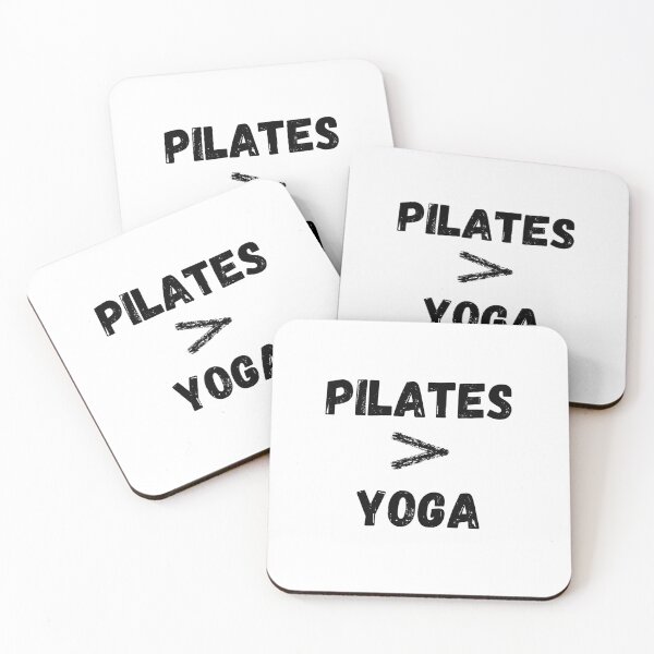 Item preview, Pilates vs Yoga Funny Pilates Design designed and sold by DivineMovement.