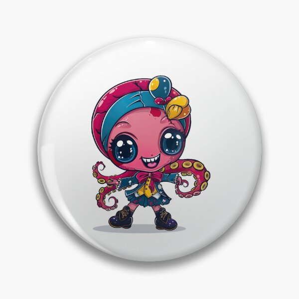 Item preview, chibi octopus v2 designed and sold by Stickio.