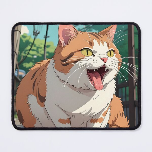 Item preview, Anime Style Coughing Cat designed and sold by Travelcases.