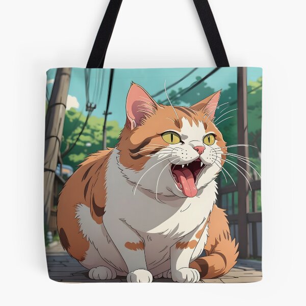 Item preview, Anime Style Coughing Cat designed and sold by Travelcases.