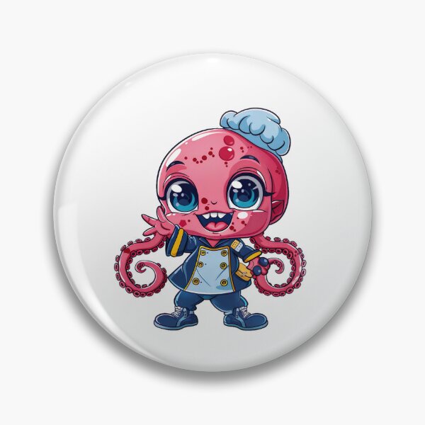 Item preview, Chibi octopus v6 designed and sold by Stickio.