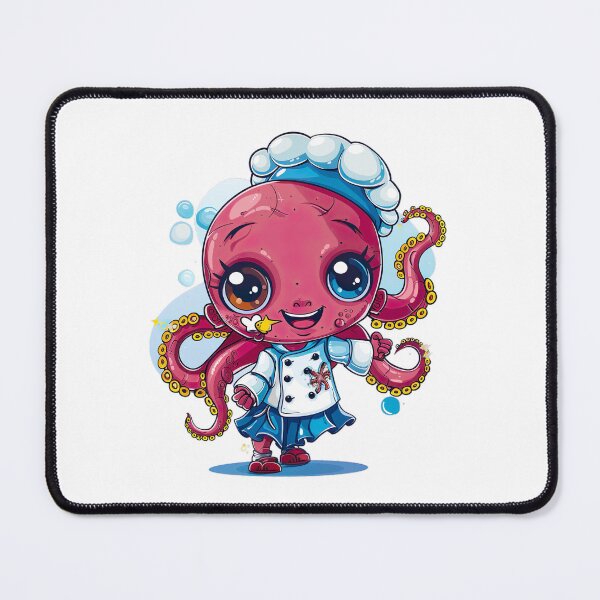 Item preview, chibi octopus v7 designed and sold by Stickio.