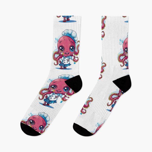 Item preview, chibi octopus v7 designed and sold by Stickio.