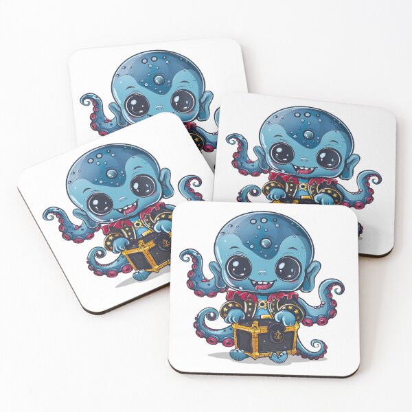 Item preview, chibi octopus v9 designed and sold by Stickio.