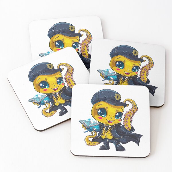 Item preview, chibi octopus v10 designed and sold by Stickio.