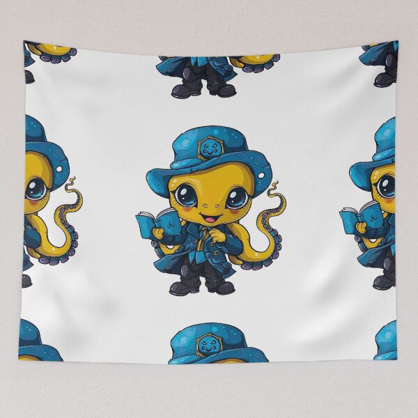 Item preview, chibi octopus v11 designed and sold by Stickio.