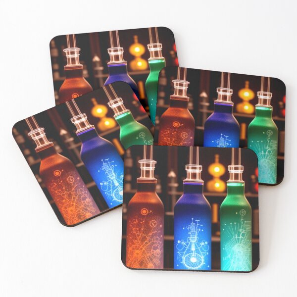 Item preview, Colorful Strange Lab Bottles designed and sold by TheDarkWardrobe.