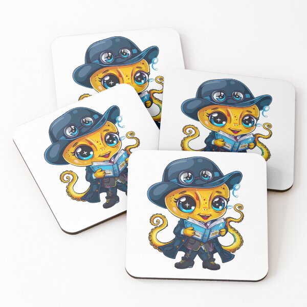 Item preview, chibi octopus v12 designed and sold by Stickio.