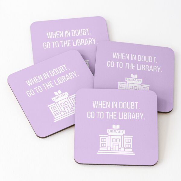 Item preview, When In Doubt, Go to the Library designed and sold by tmachtan.