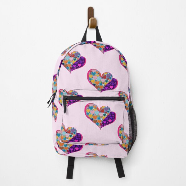Item preview, Acrylic Double Heart Design | Flat Print Modern Love Art designed and sold by Sarah English.