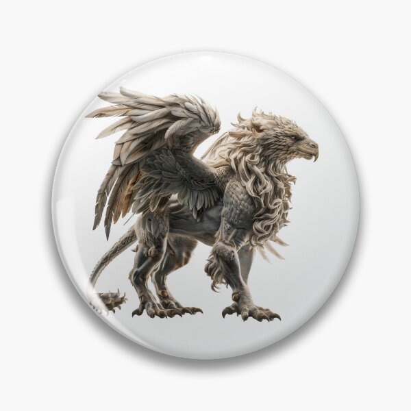Item preview, Griffin Gryphon Mythological Beast  designed and sold by ColorFlowArt.