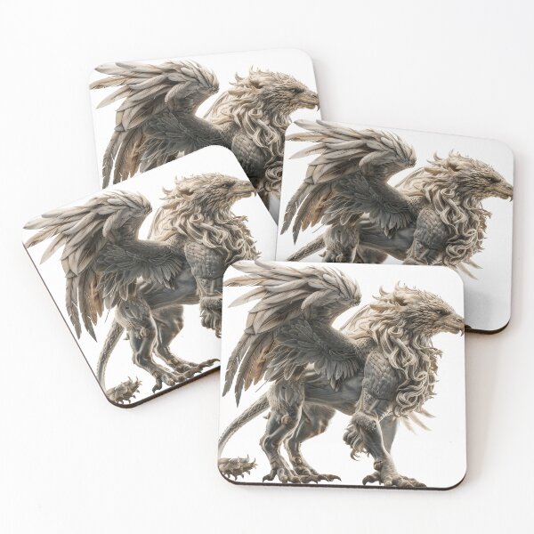 Item preview, Griffin Gryphon Mythological Beast  designed and sold by ColorFlowArt.