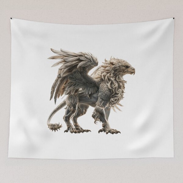 Item preview, Griffin Gryphon Mythological Beast  designed and sold by ColorFlowArt.