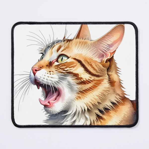 Item preview, Funny Coughing Cat Meme designed and sold by Travelcases.
