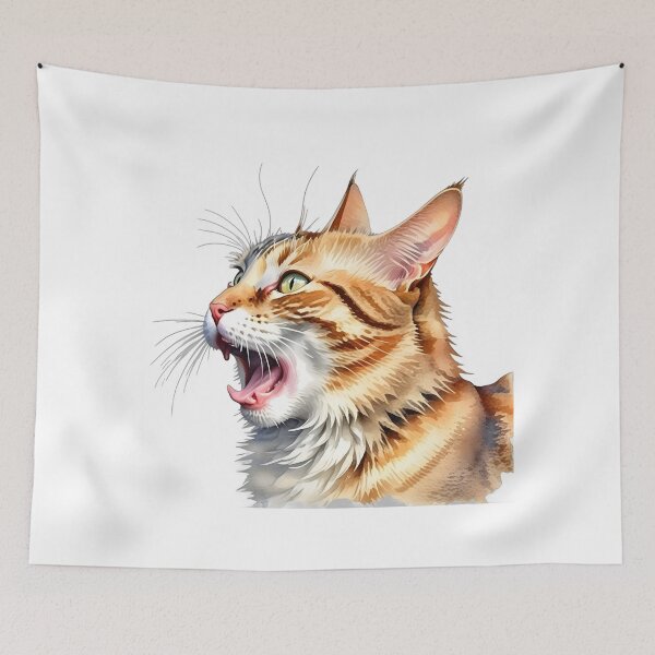 Item preview, Funny Coughing Cat Meme designed and sold by Travelcases.