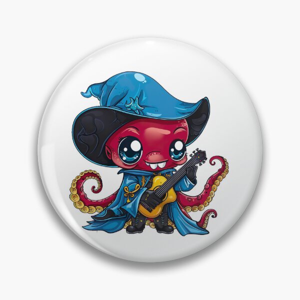 Item preview, chibi octopus v15 designed and sold by Stickio.