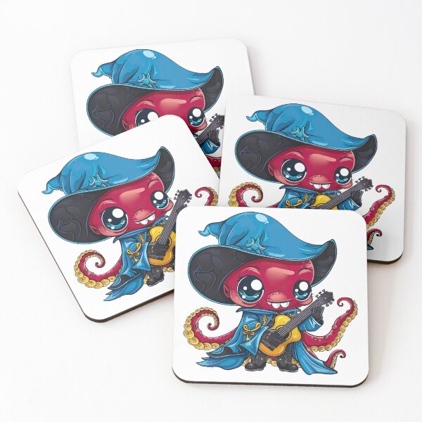 Item preview, chibi octopus v15 designed and sold by Stickio.
