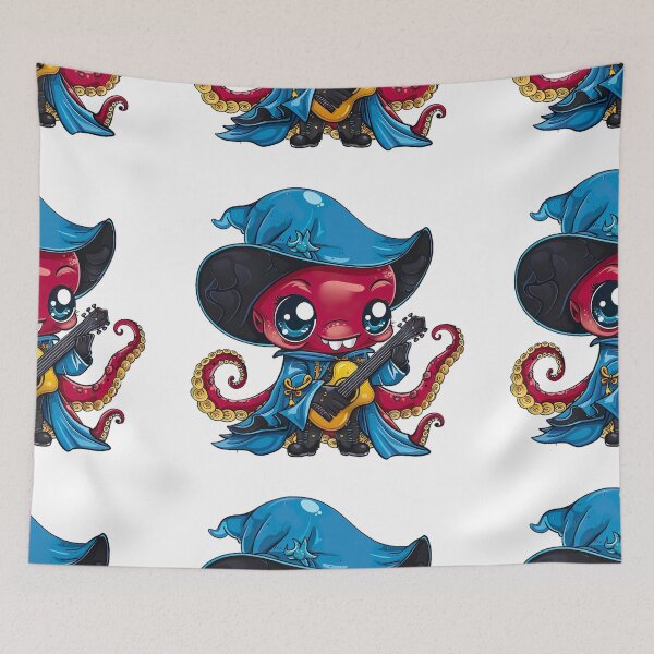 Item preview, chibi octopus v15 designed and sold by Stickio.