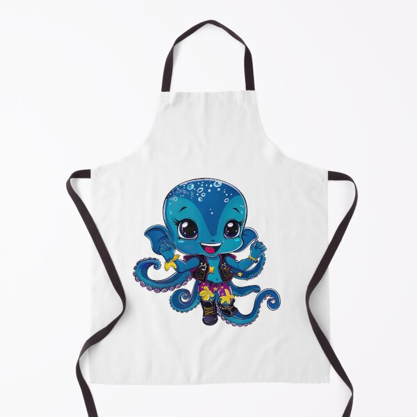 Item preview, chibi octopus v16 designed and sold by Stickio.
