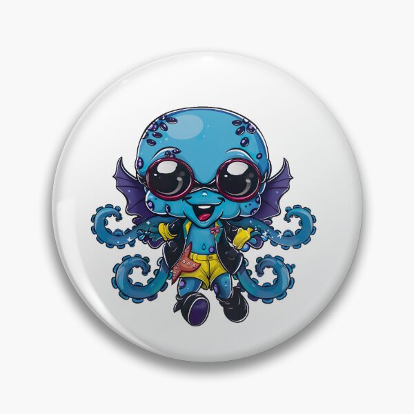 Item preview, chibi octopus v17 designed and sold by Stickio.