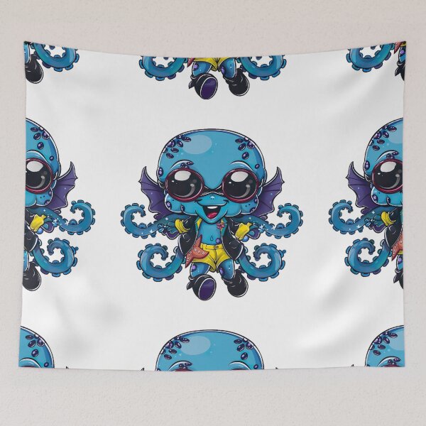 Item preview, chibi octopus v17 designed and sold by Stickio.