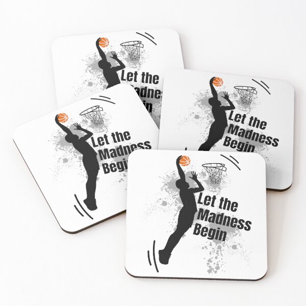 Item preview, Let the Madness Begin Basketball Novelty Madness idea of Basketball designed and sold by Manara  -Art.