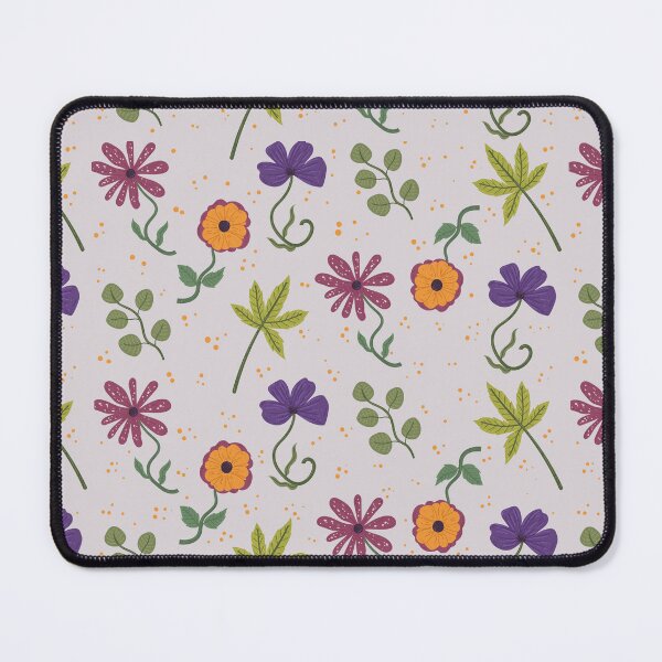 Item preview, Hand-Drawn Pressed Flowers Pattern designed and sold by hjian8219.