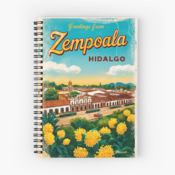 Item preview, Zempoala Hidalgo Mexico Magic Town Postcard Vintage Travel designed and sold by TravelPostcardGems.