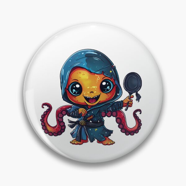 Item preview, chibi octopus v18 designed and sold by Stickio.