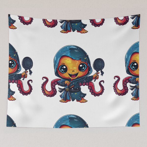Item preview, chibi octopus v18 designed and sold by Stickio.