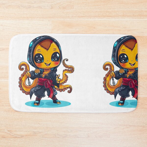 Item preview, chibi octopus v19 designed and sold by Stickio.