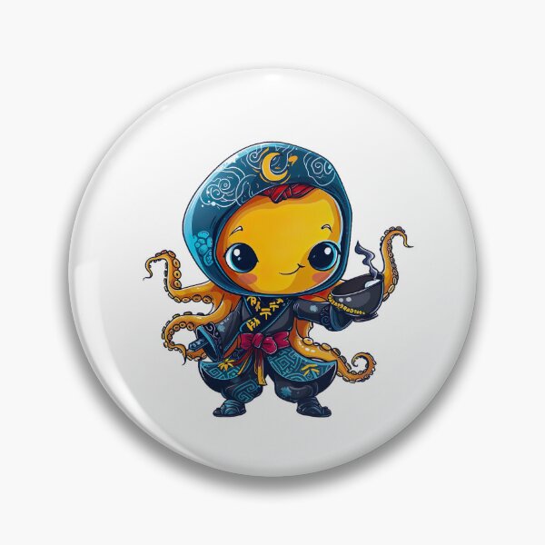 Item preview, chibi octopus v20 designed and sold by Stickio.
