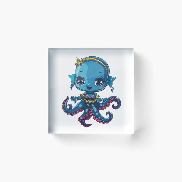 Item preview, chibi octopus v21 designed and sold by Stickio.