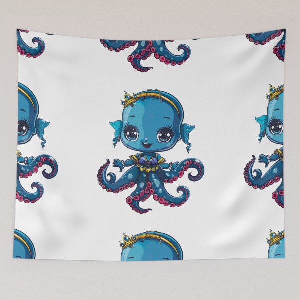 Item preview, chibi octopus v21 designed and sold by Stickio.