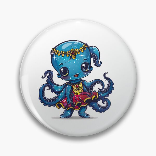 Item preview, chibi octopus v22 designed and sold by Stickio.