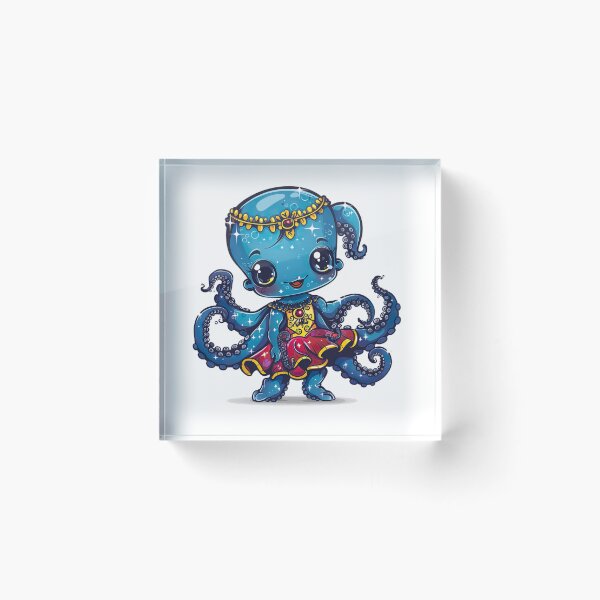Item preview, chibi octopus v22 designed and sold by Stickio.