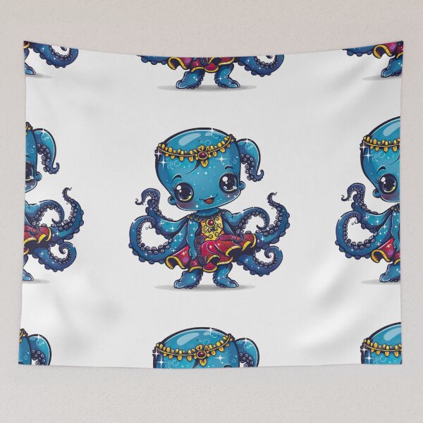 Item preview, chibi octopus v22 designed and sold by Stickio.