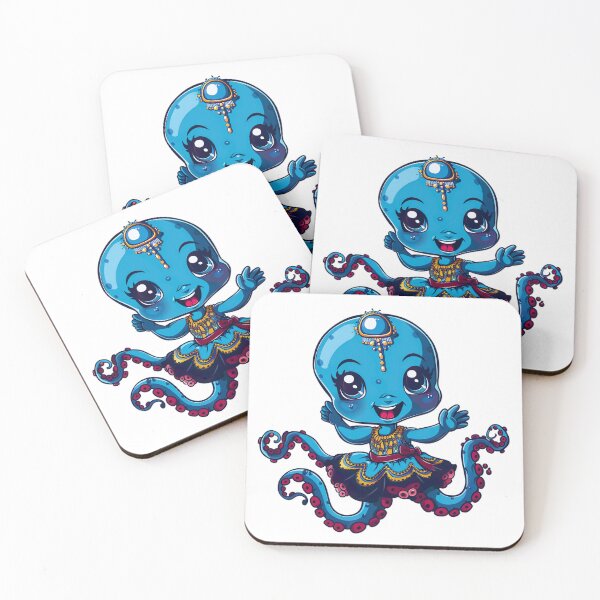 Item preview, chibi octopus v23 designed and sold by Stickio.