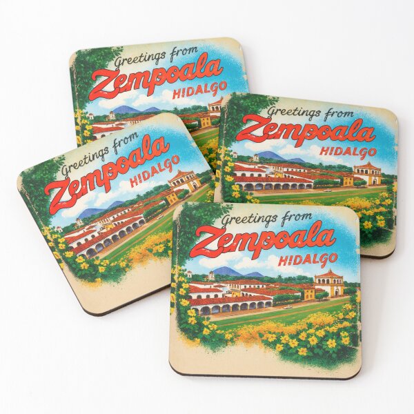 Item preview, Greetings from Zempoala Hidalgo Mexico Magic Town Postcard Vintage Travel designed and sold by TravelPostcardGems.