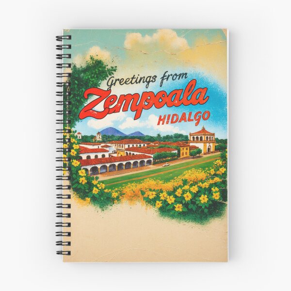 Item preview, Greetings from Zempoala Hidalgo Mexico Magic Town Postcard Vintage Travel designed and sold by TravelPostcardGems.