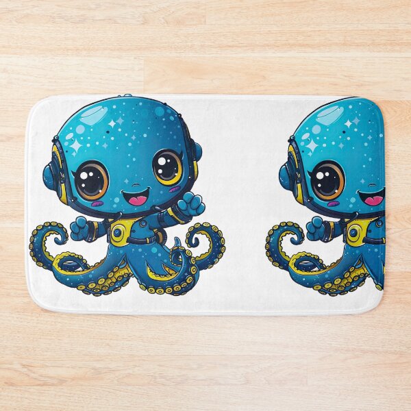 Item preview, chibi octopus v24 designed and sold by Stickio.