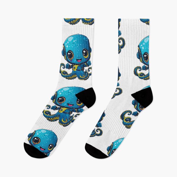 Item preview, chibi octopus v24 designed and sold by Stickio.