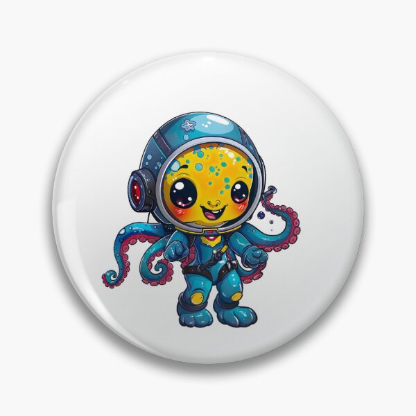 Item preview, chibi octopus v25 designed and sold by Stickio.