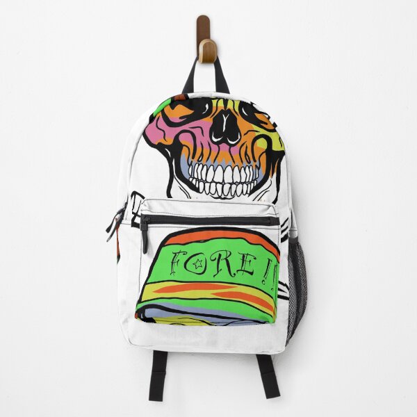 Item preview, Skull golfer in bucket hat - Fore designed and sold by diDprojects.