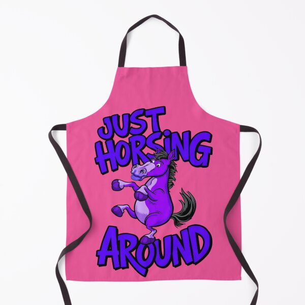 Item preview, Just Horsing Around Funny Horse Quote designed and sold by TheArtOfPat.